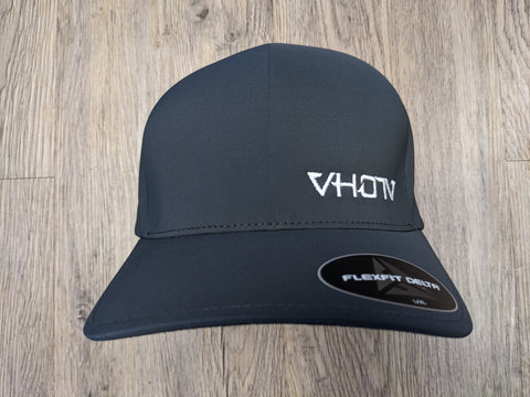 Flexfit: Delta® Cap (Dark Gray/White) - L/XL