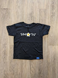 Keiki "Plumeria" Tee (Black) - VH07V
