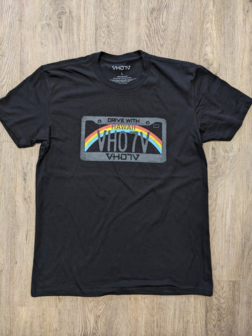 Fine Crew "Plates" Tee (Black) - VH07V