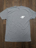 Fine Jersey Fitted "Project Shaka" Collab Tee (Dark Heather Gray) - VH07V