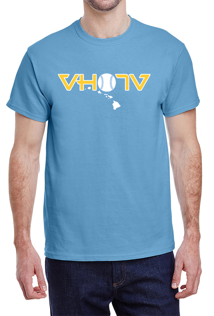 Adult & Keiki Moisture Wicking LLWS Fundraiser T-shirt (Carolina Blue/ –  VH07V