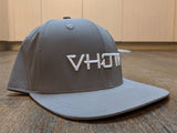 Snapback: Reflective Gray/White 3D Puff logo - VH07V