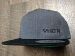 Snapback: Small Logo (Dark Heather/Black Two Tone) - VH07V