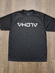 Adult Moisture Wicking T-shirt (Black/White) - VH07V