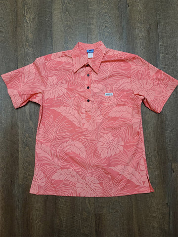 All Peach Floral Aloha Shirt