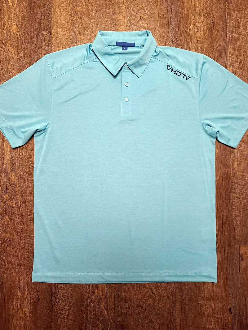 Adult Moisture Wicking Performance Polo (Maui Blue) – VH07V