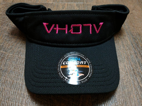 Visor: Logo (Black/Pink) - VH07V
